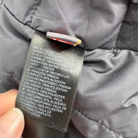 The‎ North Face Women's GTX PrimaLoft Insulated Parka Black Camo Hooded M - Picture 9 of 10